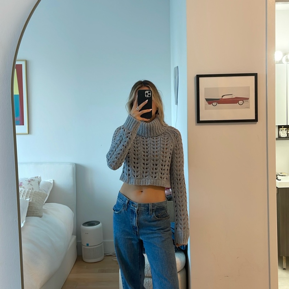 Free people cropped sweater